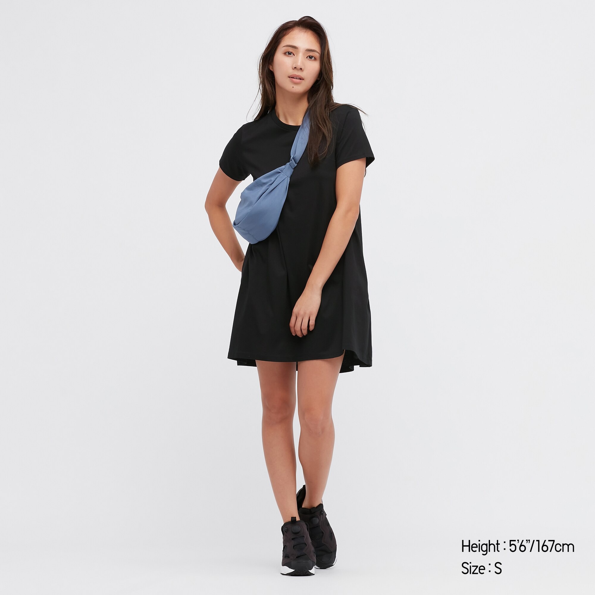 uniqlo mercerized cotton dress