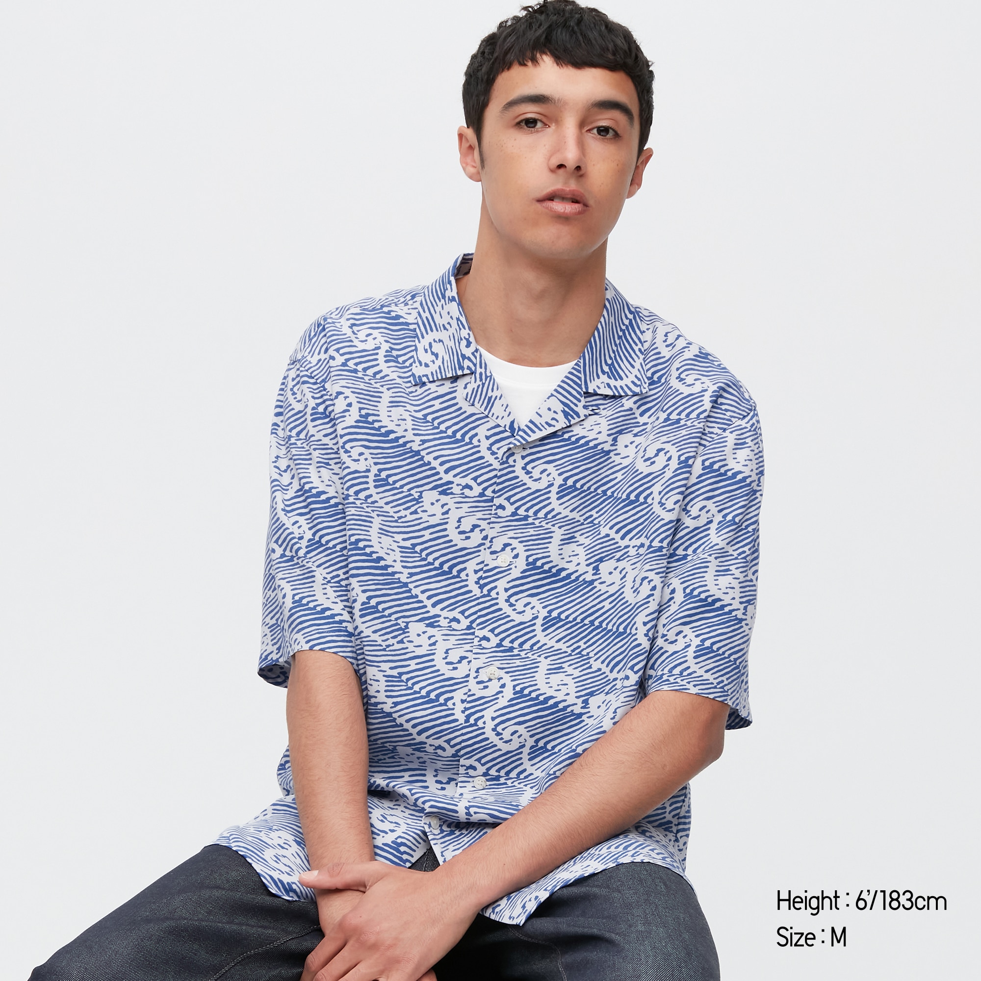 MEN'S UNSODO SHORT SLEEVE HAWAIIAN SHIRT | UNIQLO PH