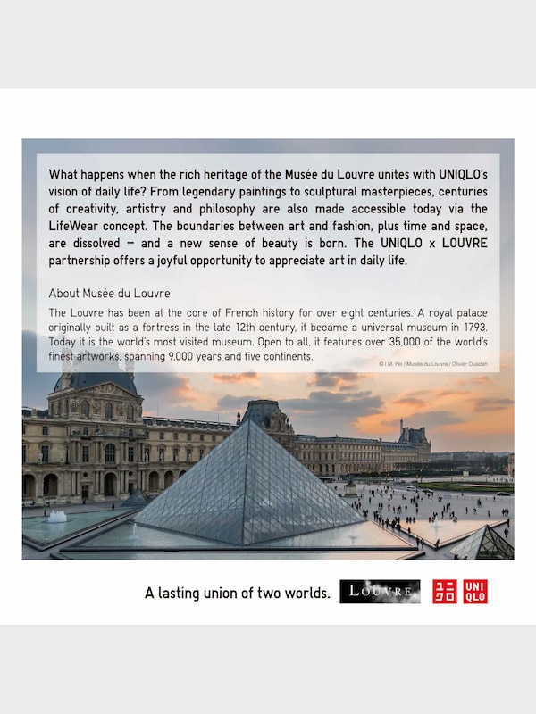 Eco-Friendly Printed Bag L (Louvre)