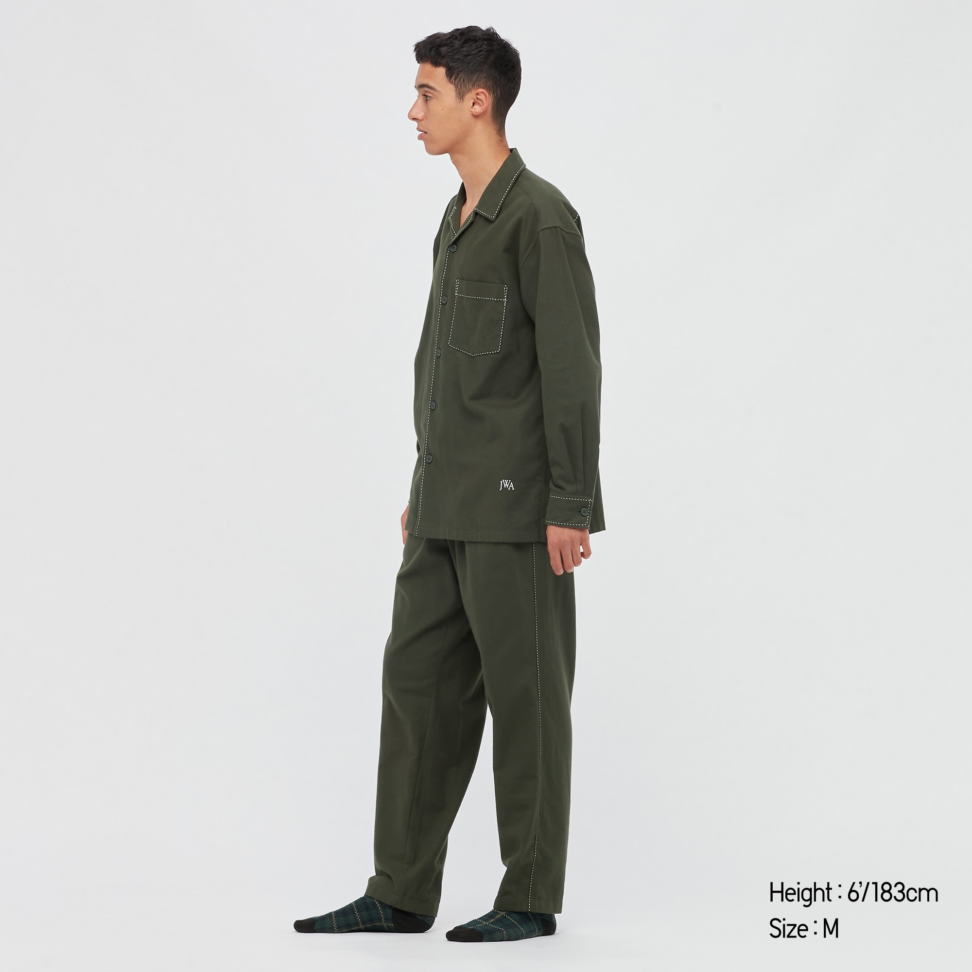 MEN'S JW ANDERSON FLANNEL PAJAMAS (LONG 