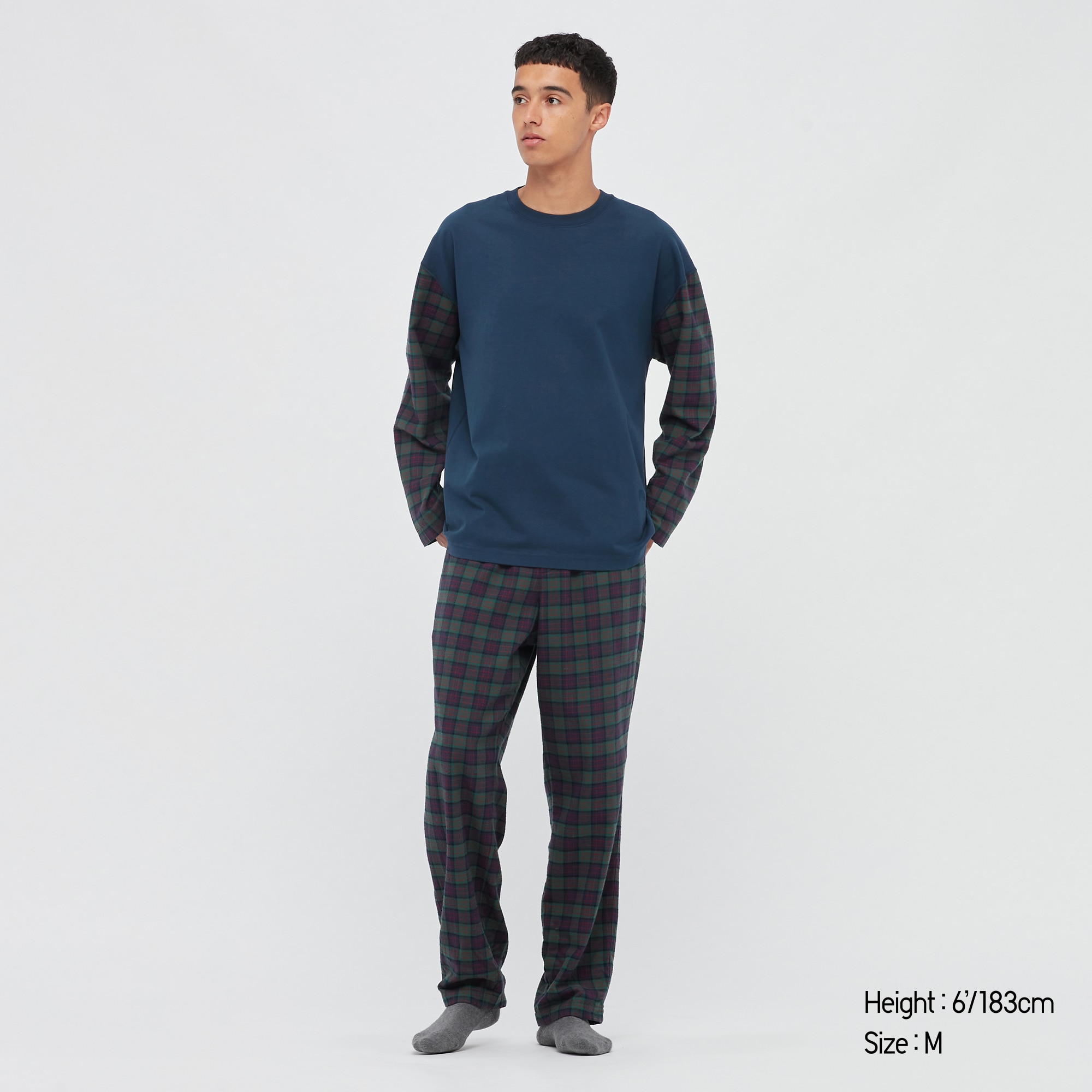 MEN S JW ANDERSON COMBINATION PAJAMAS LONG SLEEVE UNIQLO AU