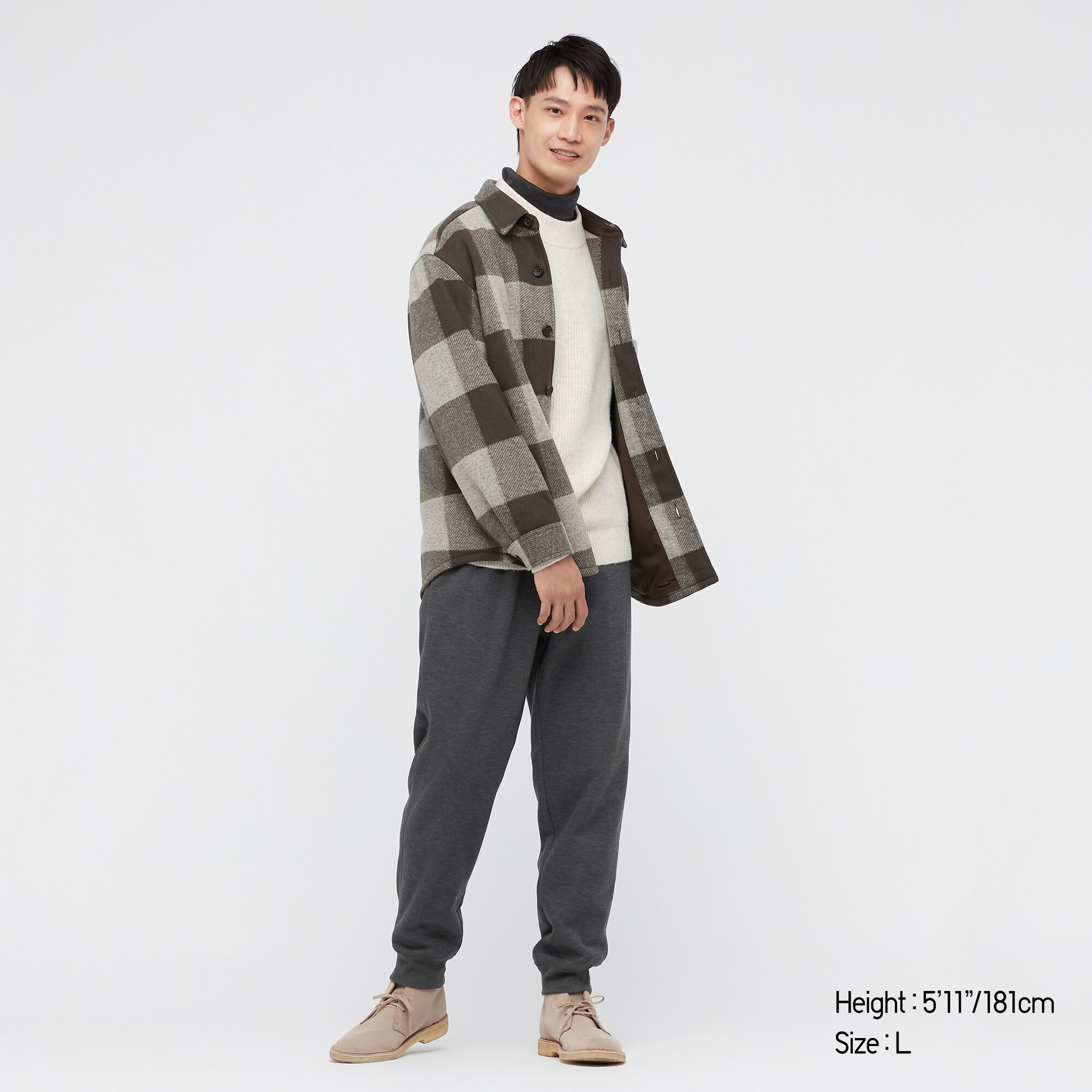 MEN'S HEATTECH PILE LINED SWEAT PANTS 