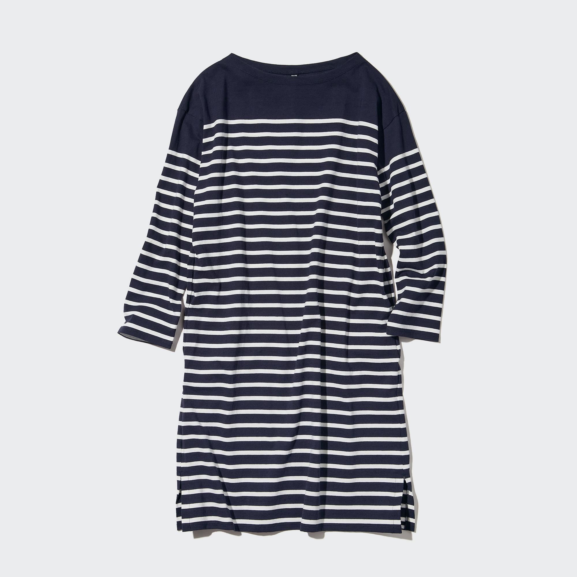 long sleeve dress striped