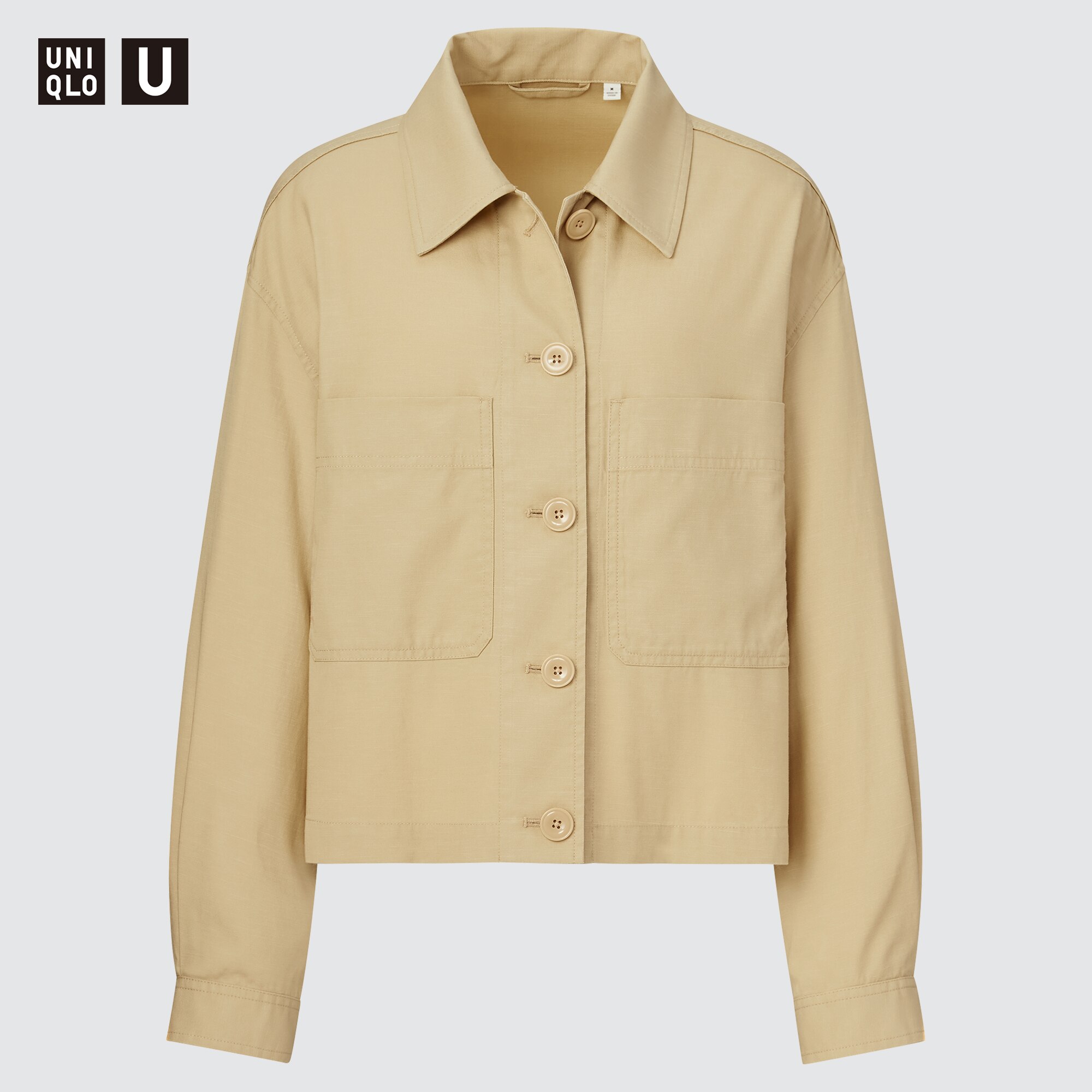 WOMEN'S UNIQLO U OVER SHIRT JACKET 