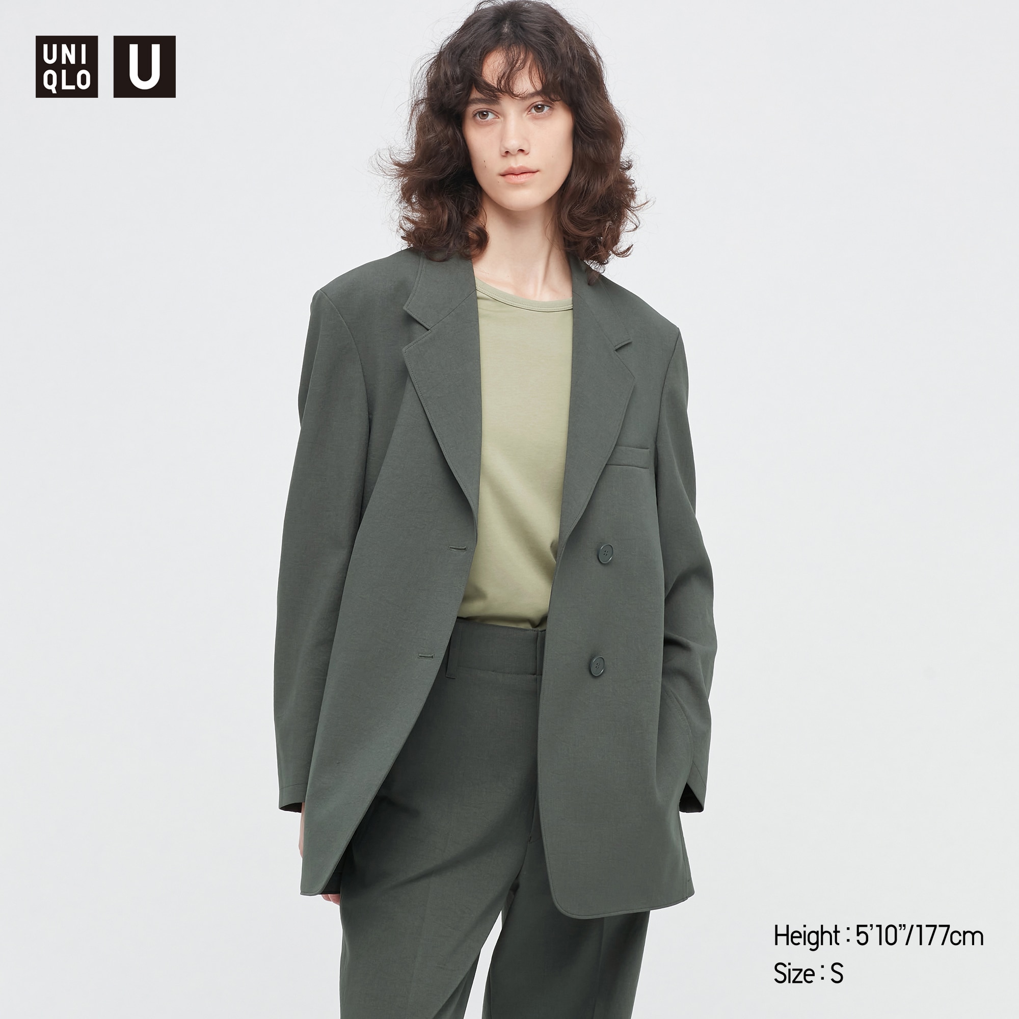 WOMEN FASHION Jackets Blazer Corduroy Green M Surkana blazer discount 51% 
