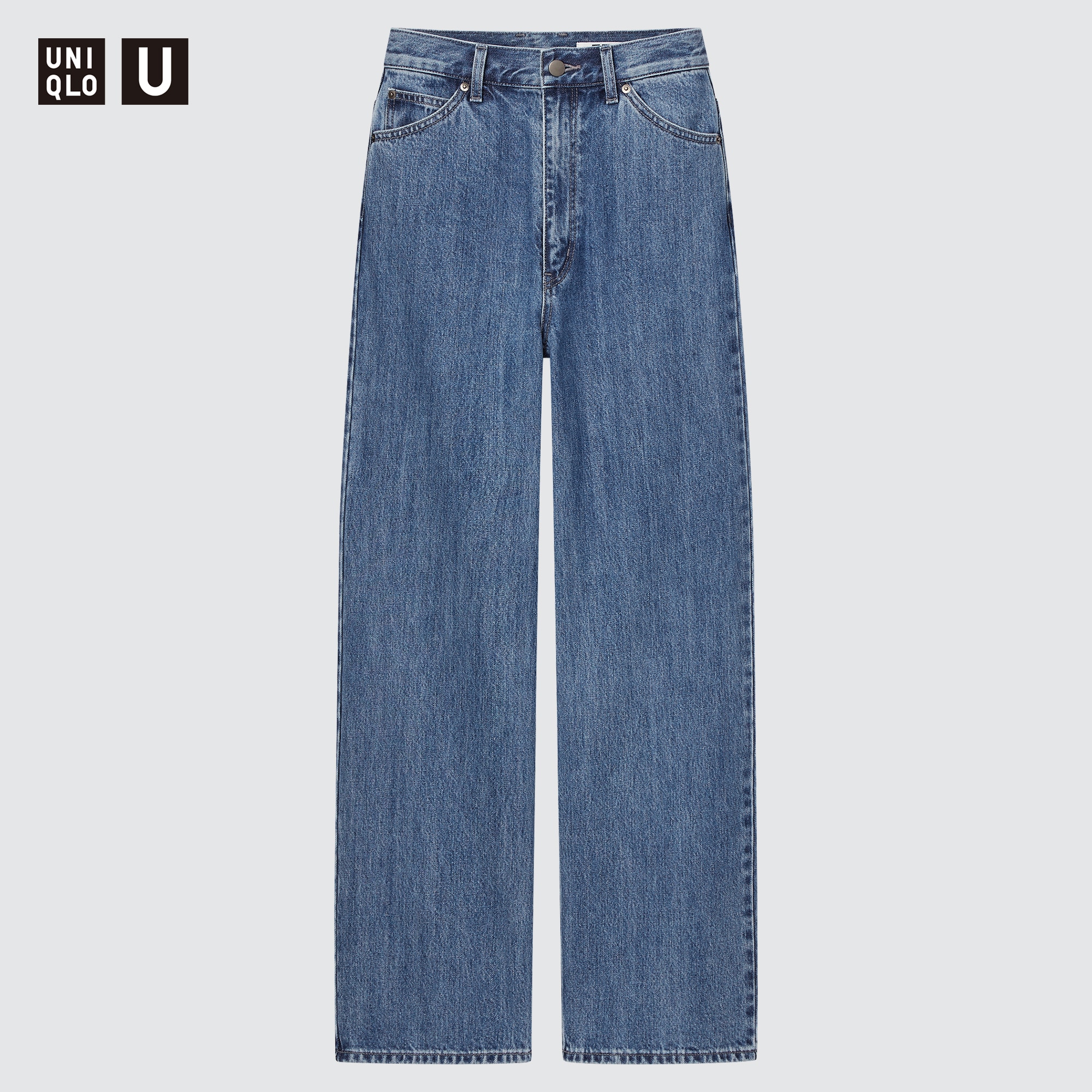 women uniqlo u wide fit jeans