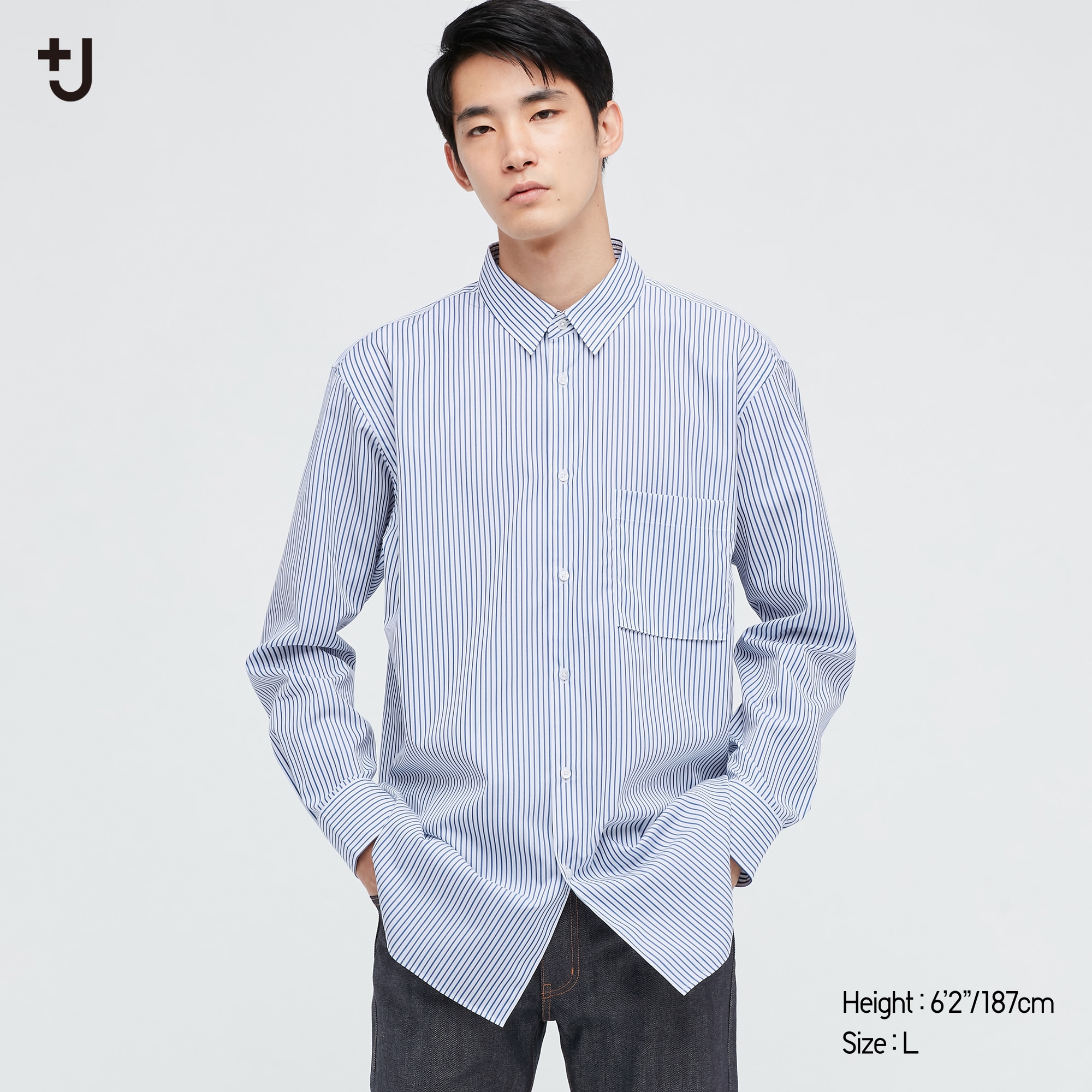 MEN'S +J SUPIMA COTTON REGULAR FIT LONG 