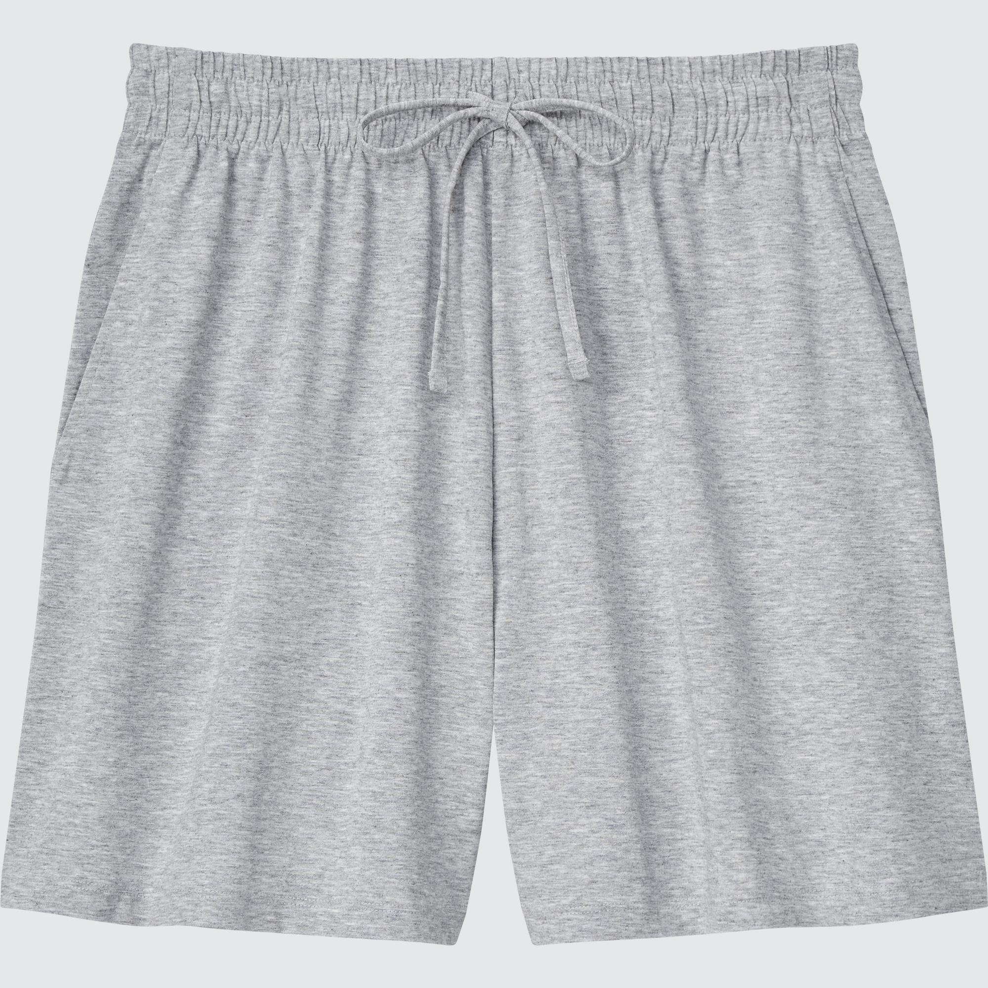 WOMEN'S AIRISM COTTON EASY SHORTS, uniqlo airism shorts