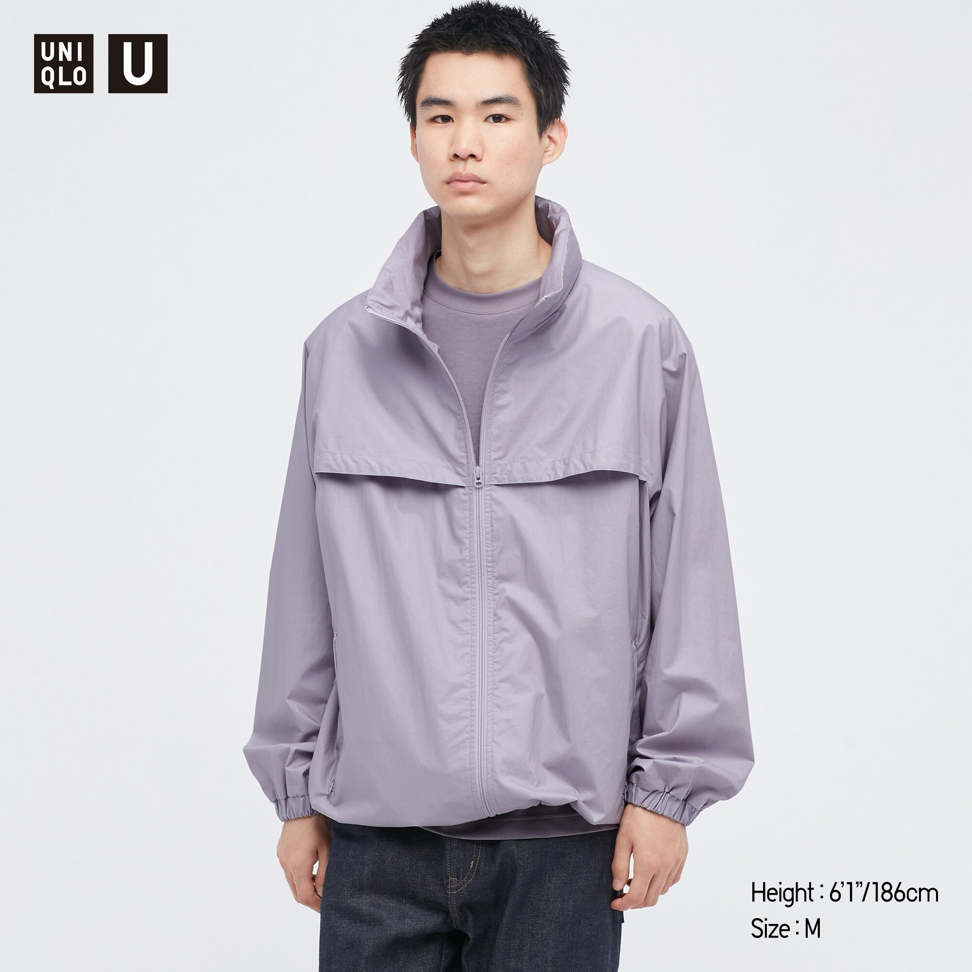 uniqlo rain jacket men