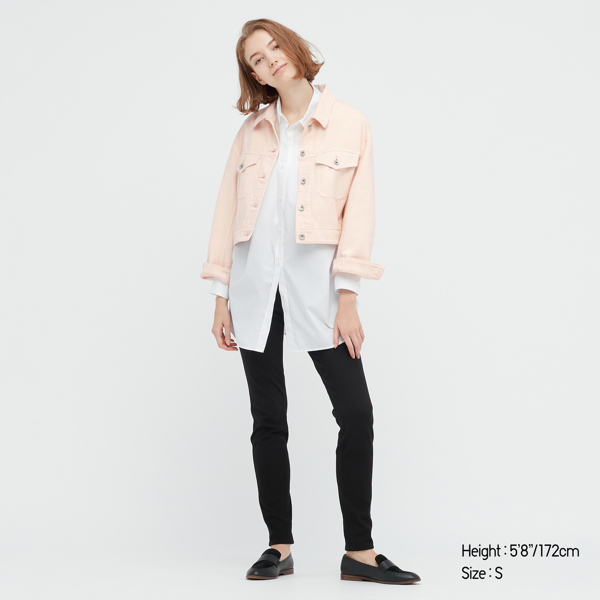 WOMEN'S DENIM CROPPED JACKET | UNIQLO AU