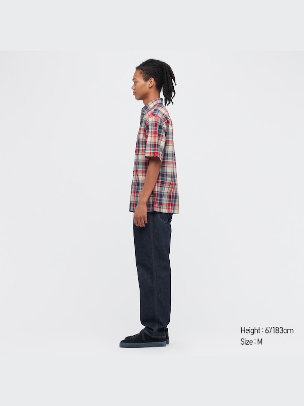 Madras Checked Short Sleeve Shirt