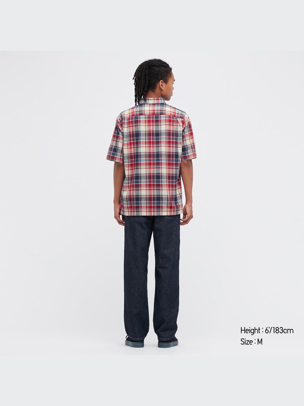 Madras Checked Short Sleeve Shirt
