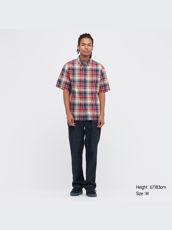 Madras Checked Short Sleeve Shirt