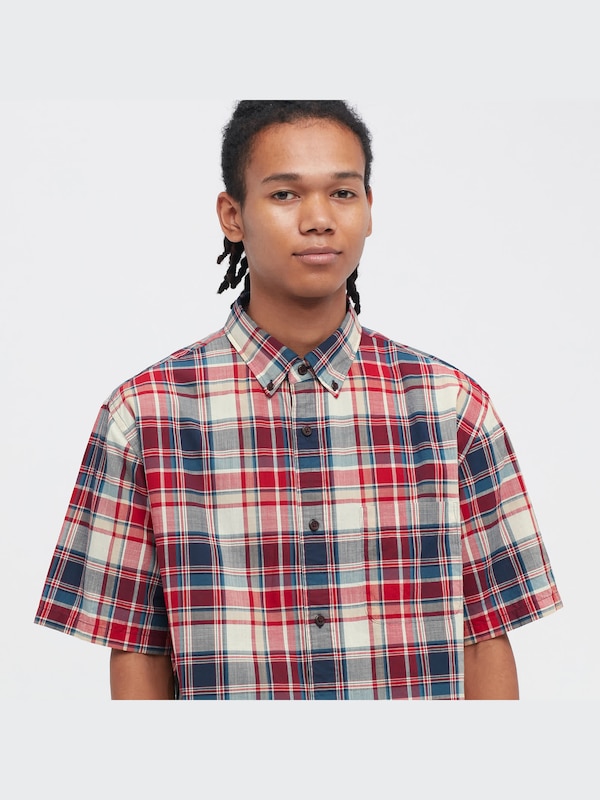 Madras Checked Short Sleeve Shirt