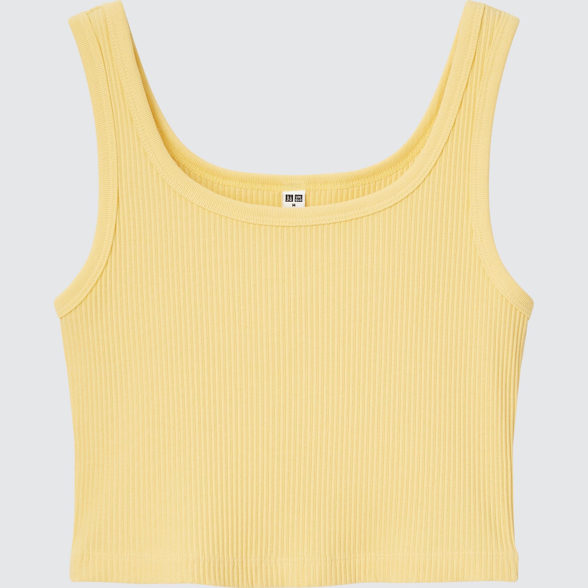 Bra tops  Tank tops and vests with builtin support  UNIQLO SE
