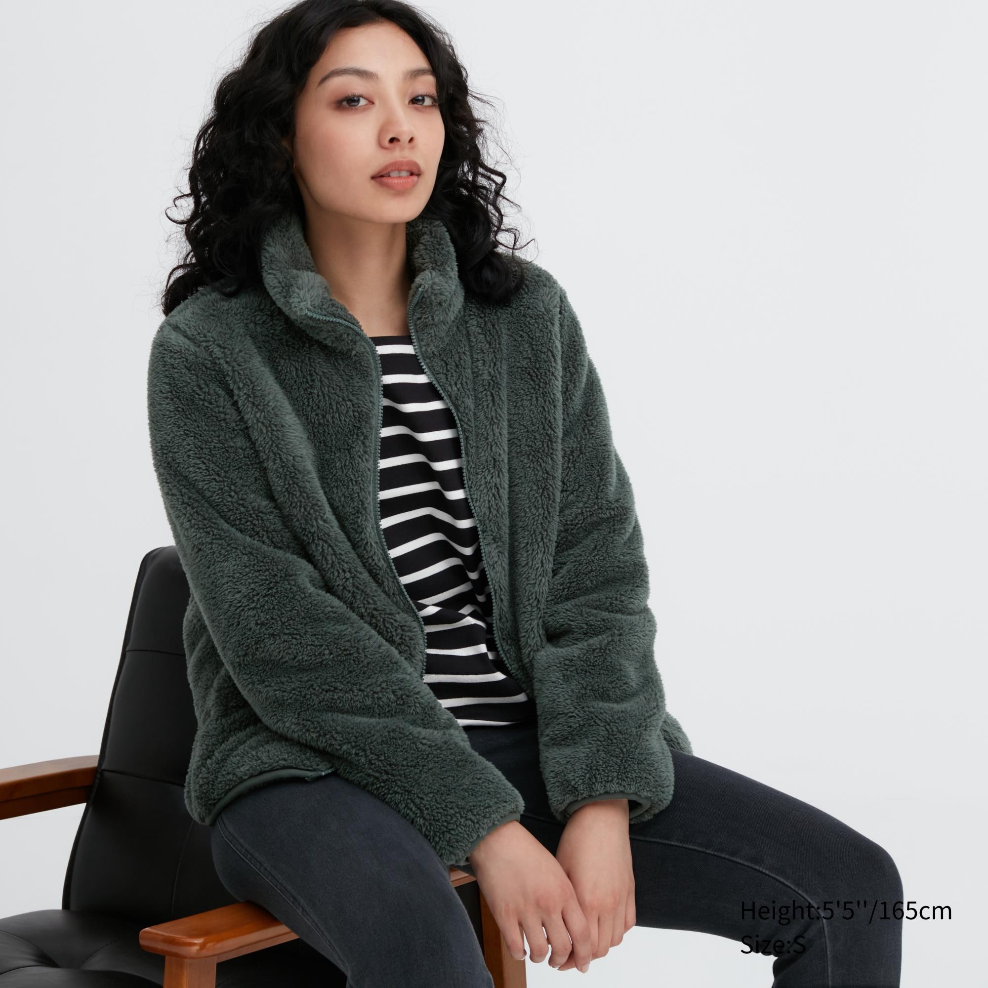 Check styling ideas for「Fluffy Yarn Fleece Full-Zip Jacket、Uniqlo U ...