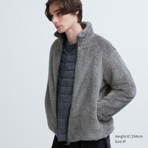 How to Style A Uniqlo Fluffy Fleece Jacket (5 Different Styles