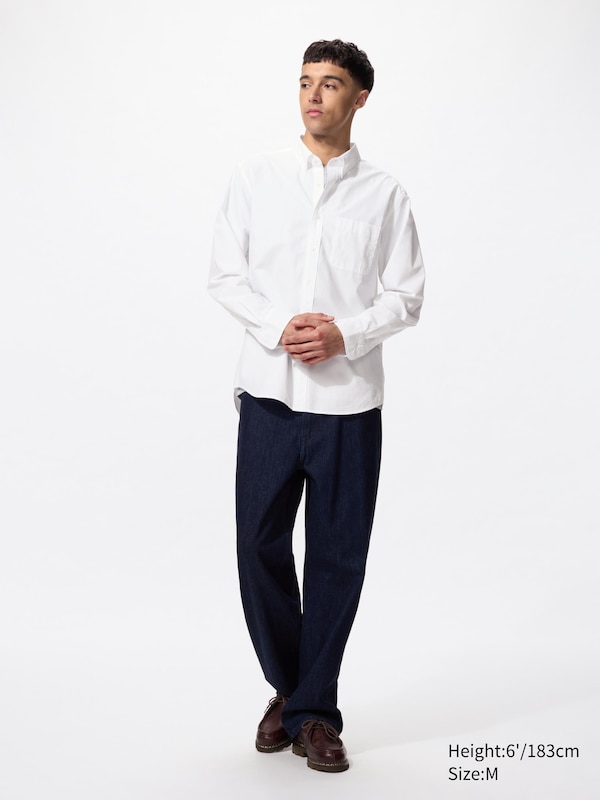 Extra Fine Cotton Broadcloth Long Sleeve Shirt