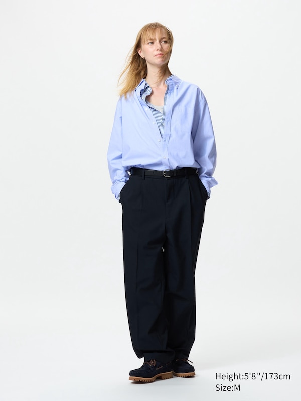 Extra Fine Cotton Broadcloth Long Sleeve Shirt