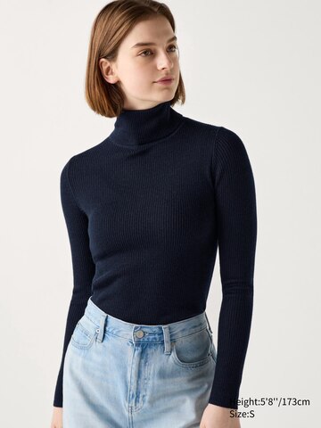 Merino Ribbed Turtleneck Jumper