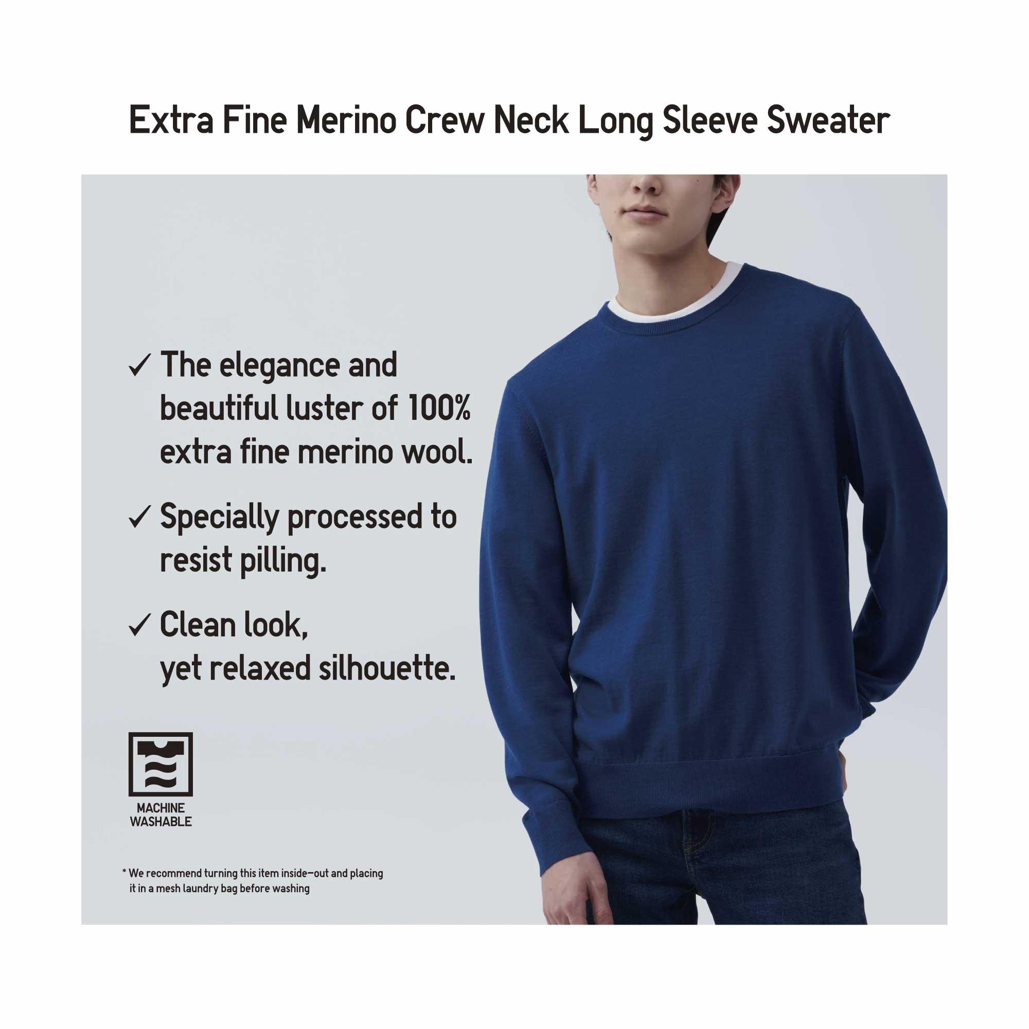 Uniqlo men's shop merino sweater