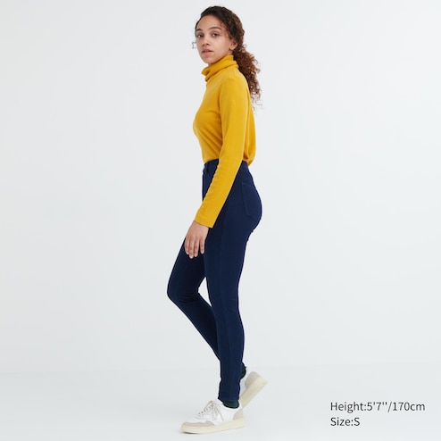 Uniqlo Heattech Leggings, Women's Fashion, Bottoms, Jeans