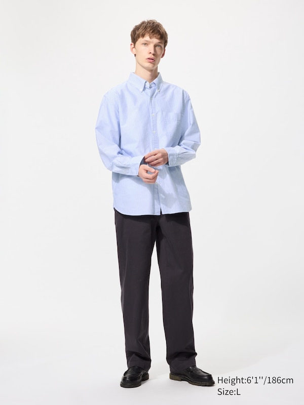 OXFORD STRIPED LONG SLEEVE SHIRT