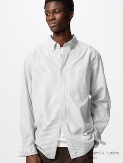 Extra Fine Cotton Broadcloth Long Sleeve Shirt