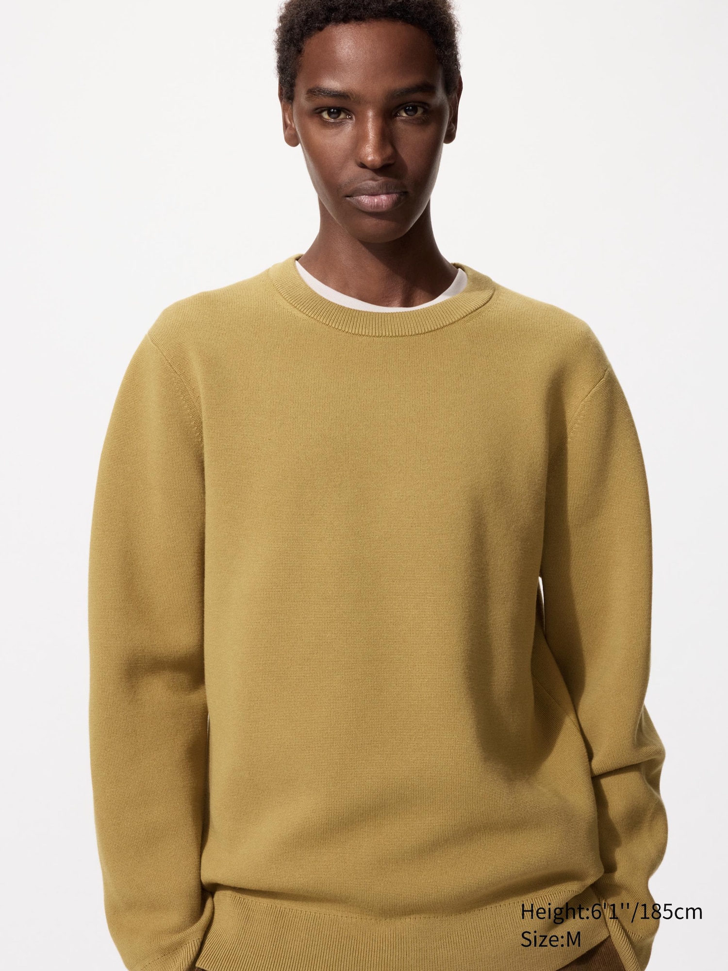 Washable Milano Ribbed Crew Neck Sweater