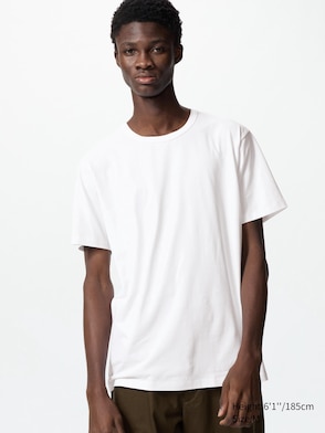 AIRism Cotton Crew Neck T-Shirt