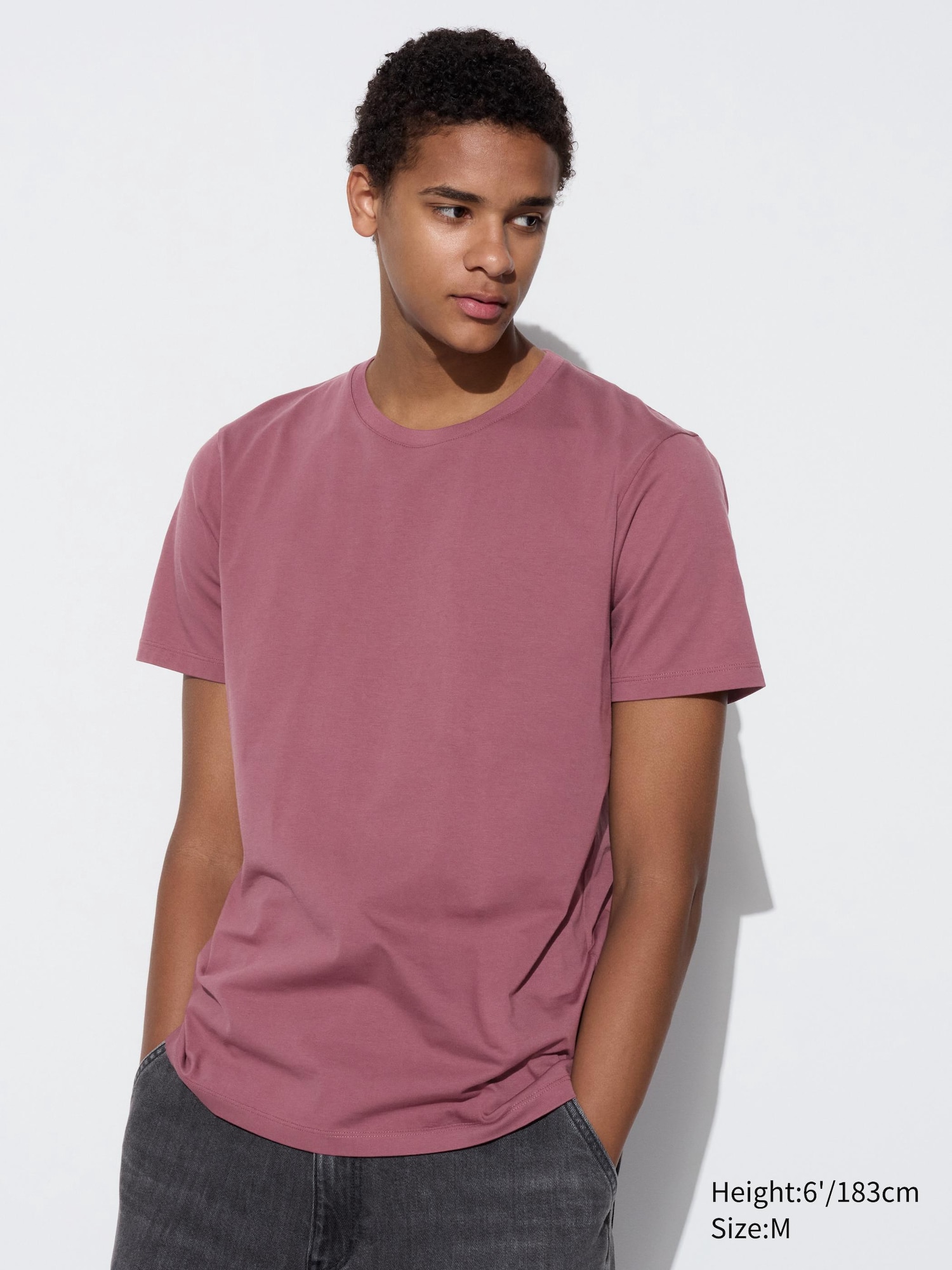 100 SUPIMA COTTON CREW NECK T SHIRT UNIQLO AU