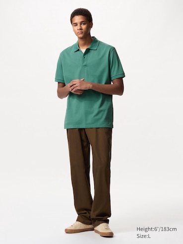 Dry Pique Short Sleeve Polo Shirt