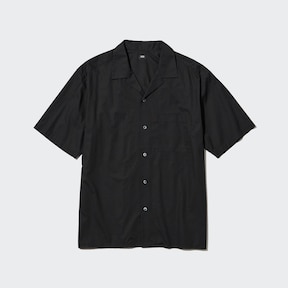 uniqlo camp collar shirt