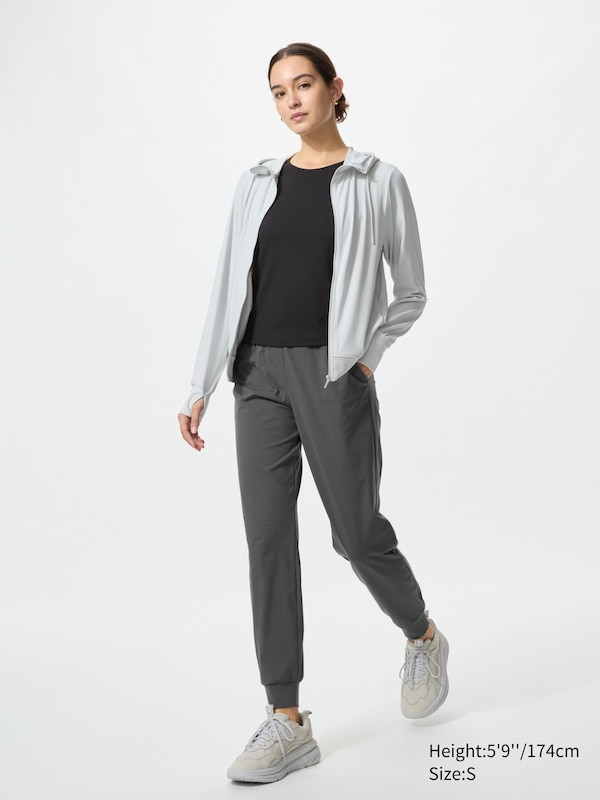 AIRism UV Protection Mesh Full-Zip Hoodie