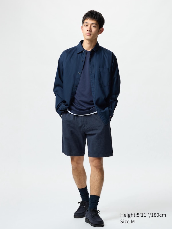 Stretch easy shorts (seersucker)