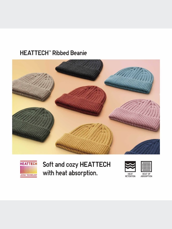 HEATTECH Ribbed Beanie
