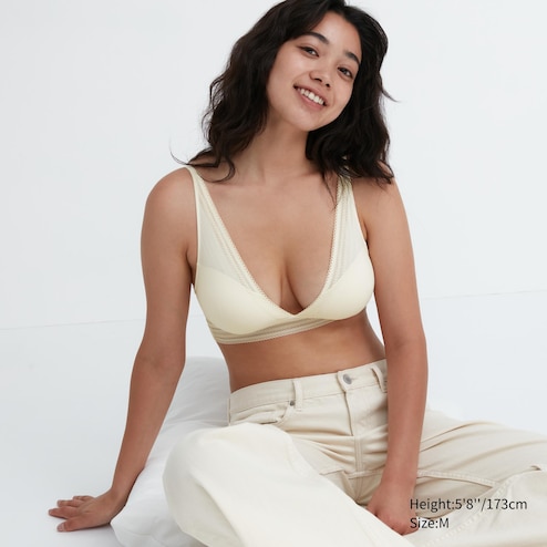 UNIQLO Wireless Bras Support Women with Comfort and Beauty in Any Life  Scene - New Wireless Bra Relax with Maximum Light Feel and Wearing  Comfort