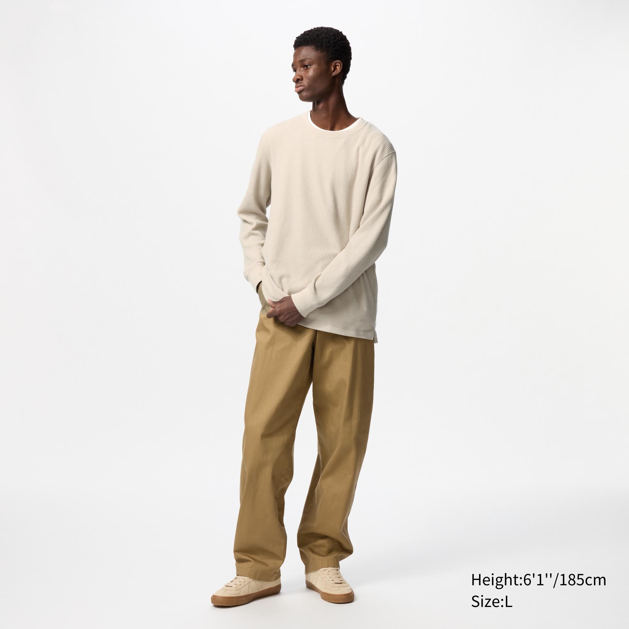 Uniqlo waffle long outlet sleeve