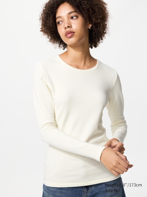 HEATTECH ULTRA WARM Crew Neck Long Sleeve T-Shirt