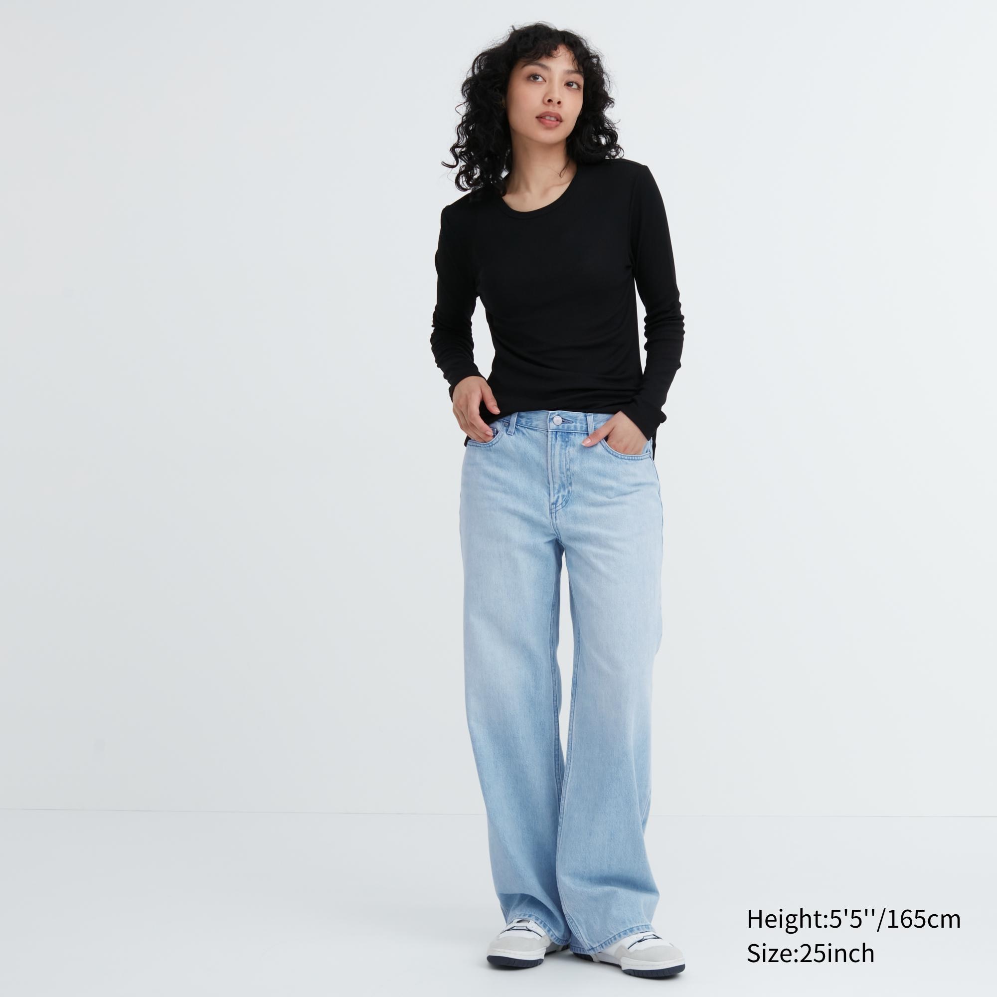 UNIQLO LOW RISE BAGGY JEANS
