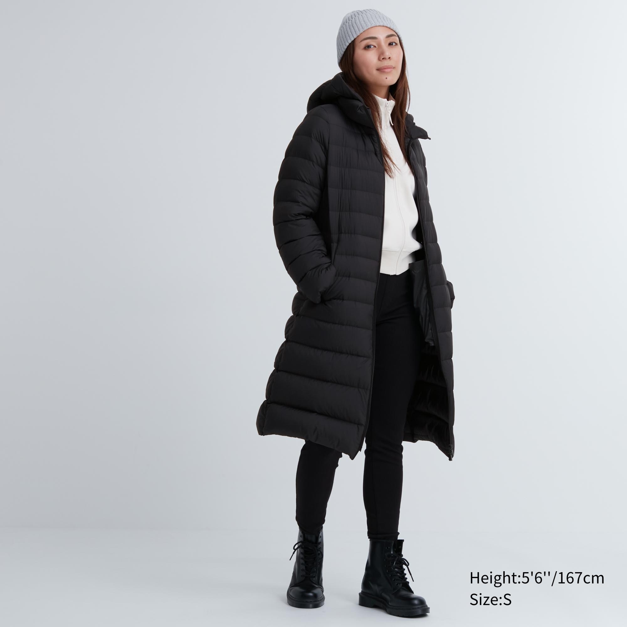 Uniqlo ladies ultra-light down jacket long, winter jacket, Black, Knee  Length ***, Women's Fashion, Coats, Jackets and Outerwear on Carousell
