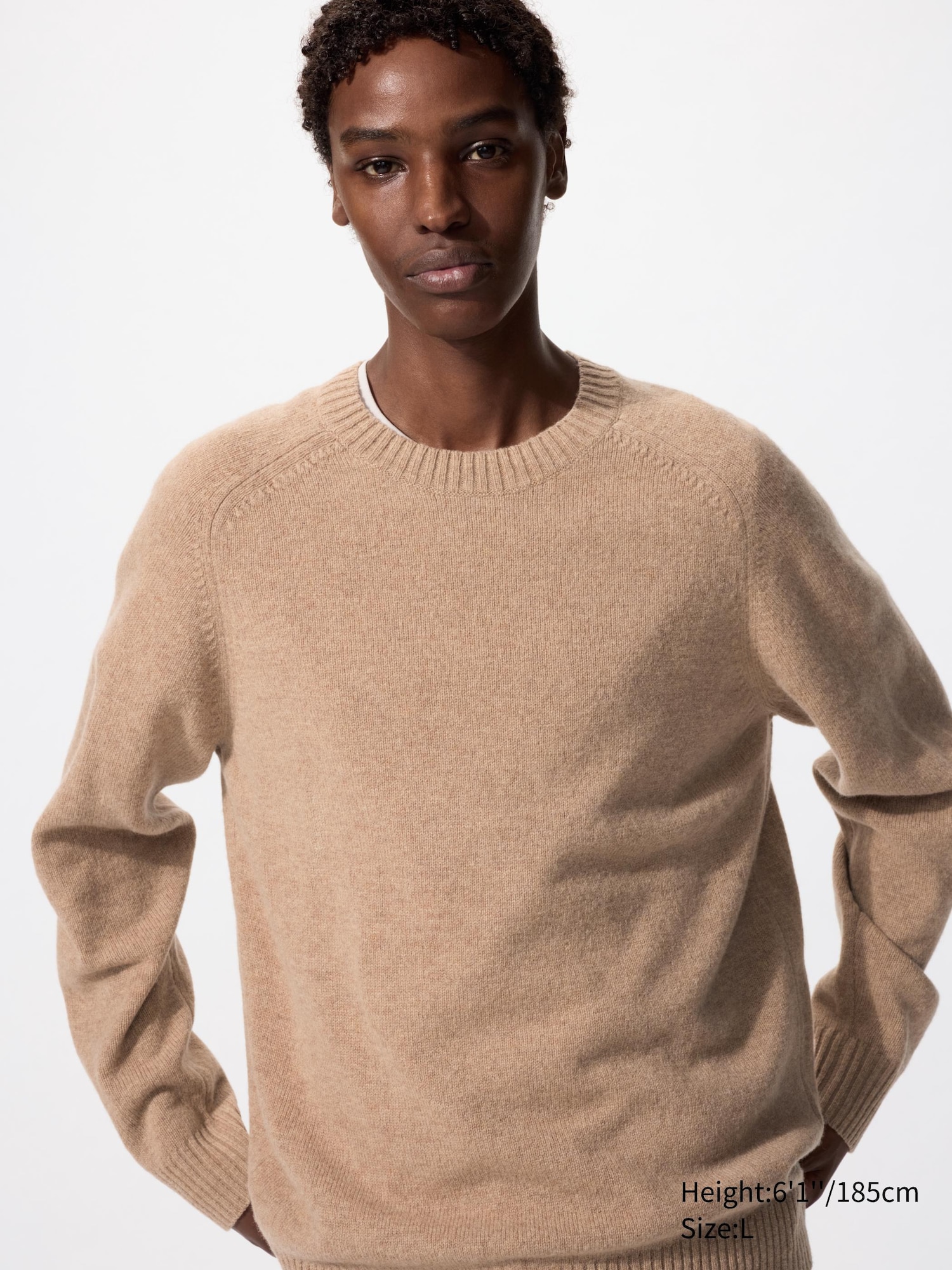 Unisex 100% Lambswool Crew Neck Sweater | UNIQLO AU