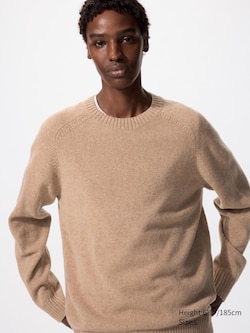 100% Lambswool Crew Neck Sweater