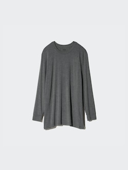 HEATTECH Crew Neck Long Sleeve T-Shirt