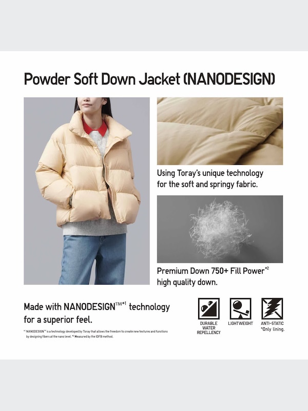 Powder Soft Down Jacket (NANODESIGN)