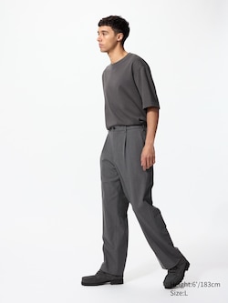 Pleated Wide Pants