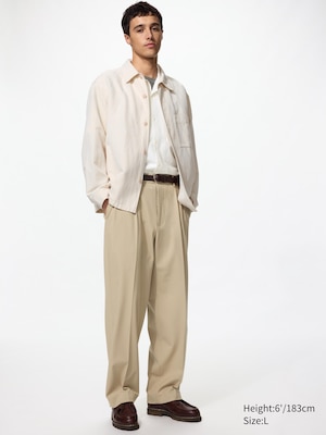 Pleated Wide Pants