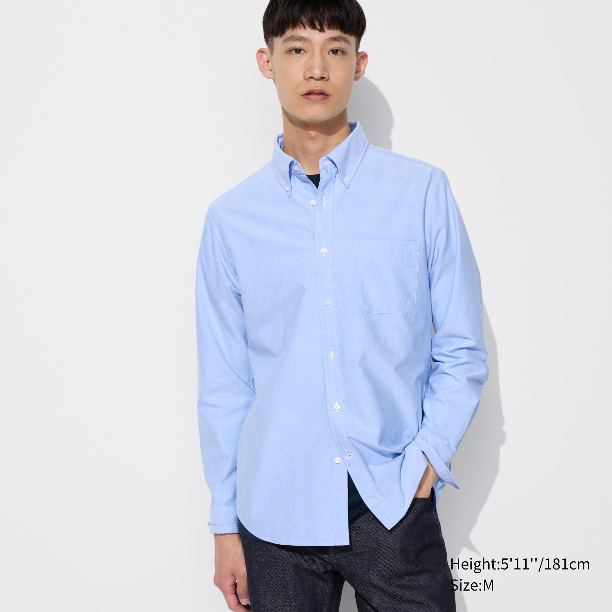 Check Styling Ideas Foroxford Slim Fit Long Sleeve Shirtmini Short