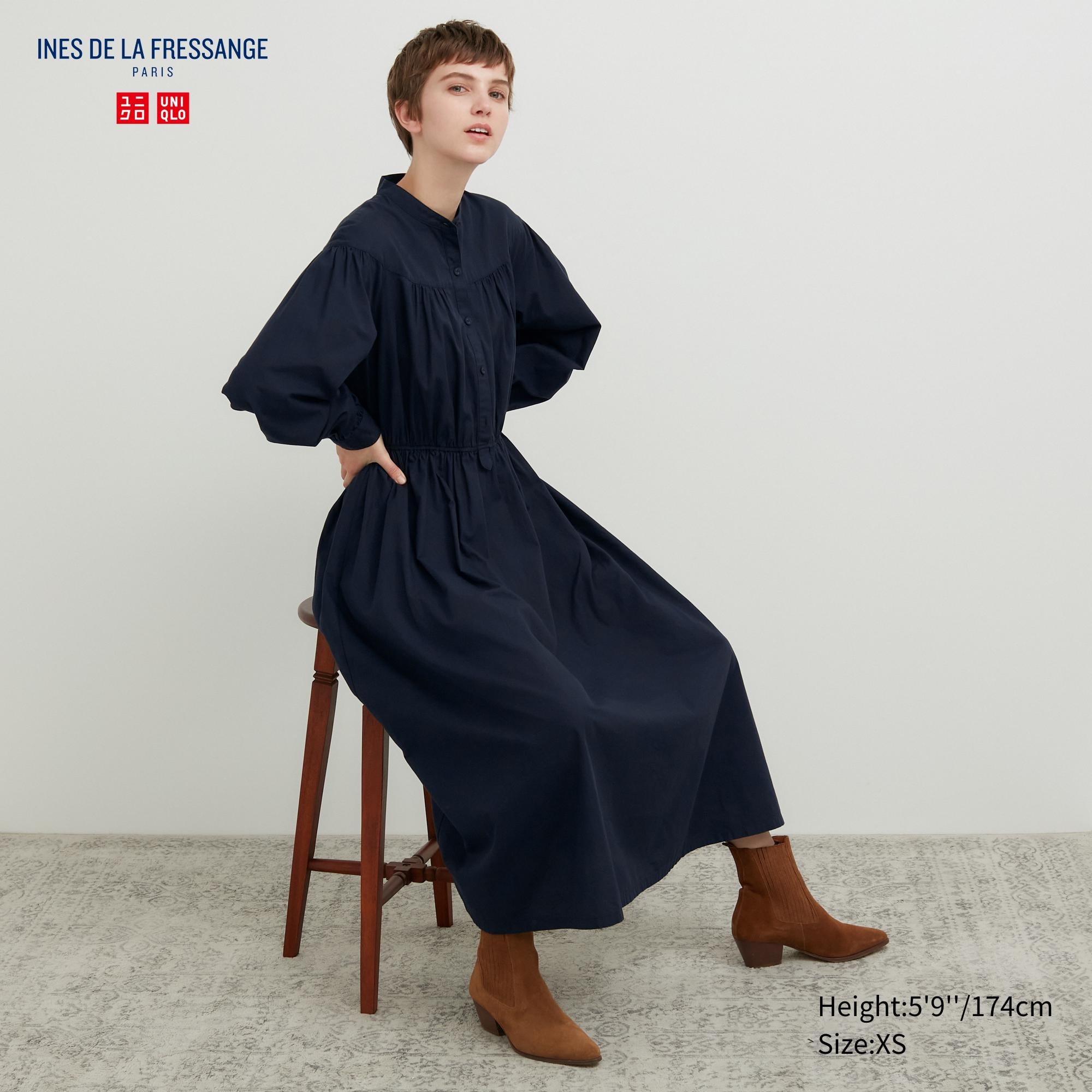 Robe ines de la best sale fressange uniqlo