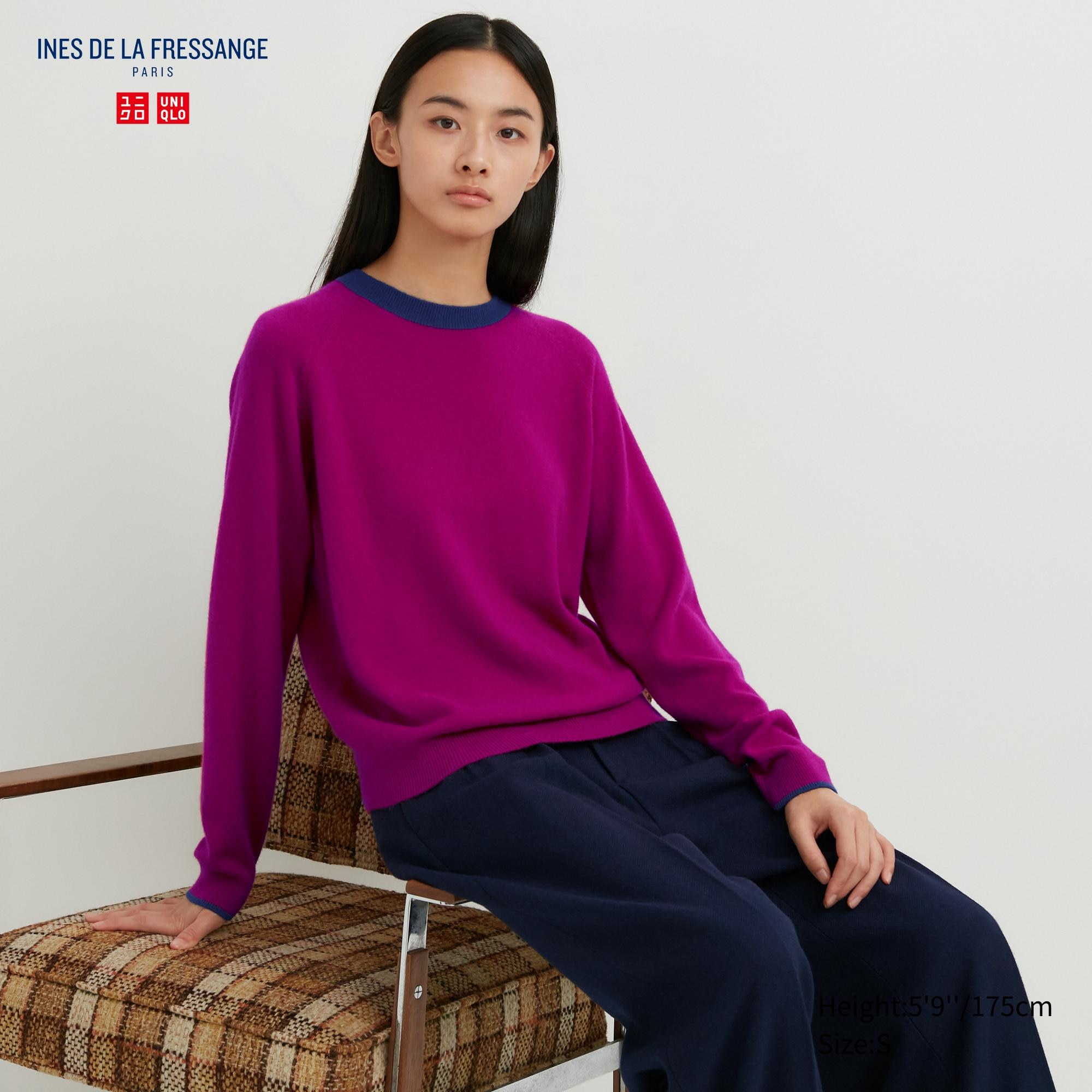 Uniqlo cashmere sales crew neck